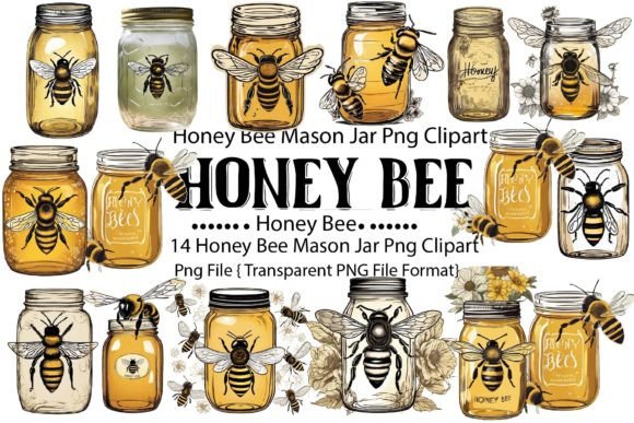 Crafting with Honey Bee Mason Jar PNG Bundle: A Handmade Seller’s Honest Review