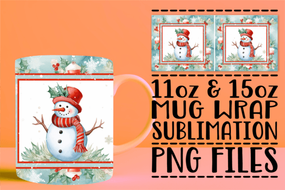 Festive Watercolor Fantasy Mug: Crafts Branding Asset