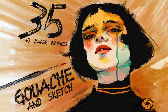 Gouache Brushes for Procreate: A Brand Designer’s Real-World Review