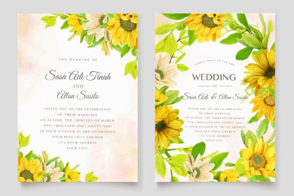 h1Watercolor Sunflower Frame Background for Print Templates and Digital Sellers/h1