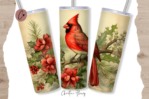 Reviewing the Vintage Christmas Cardinal Tumbler Wrap