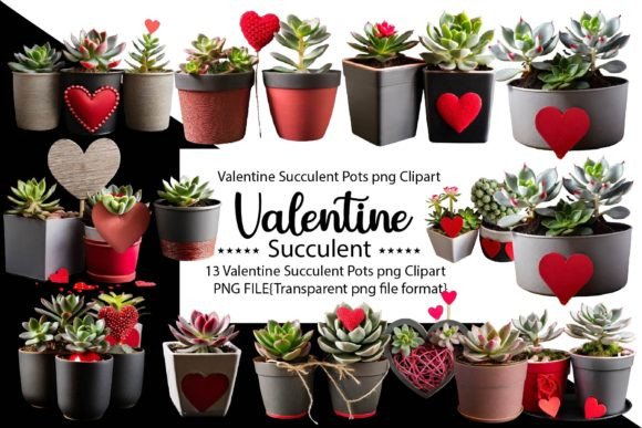 Valentine Succulent Pots PNG Bundle for Print Templates: A Brand Designer’s Real-World Packaging Review