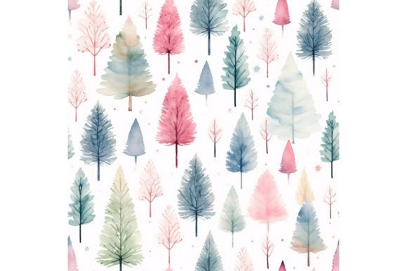 Watercolor Christmas Tree Pattern Review for Real Embroidery Projects