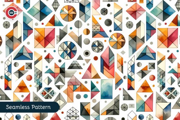 Watercolor Geometric Seamless Pattern: A Designer’s Practical Review for Real Client Projects