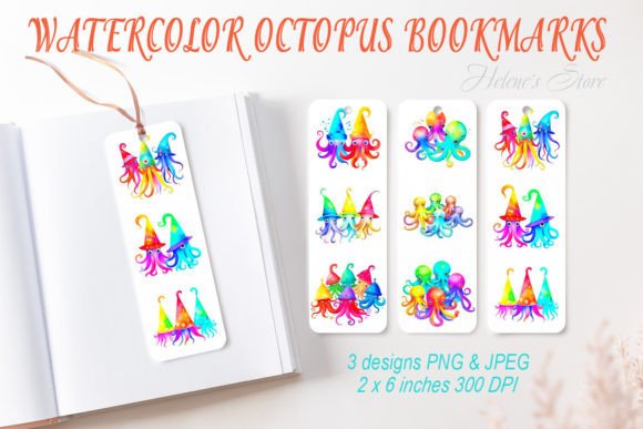 Watercolor Octopus Bookmarks Print Templates: A Seller’s Real-World Review